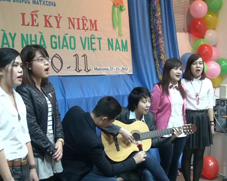 Kỷ niệm 20/11 tại trường đại học danh tiếng ở Moskva 